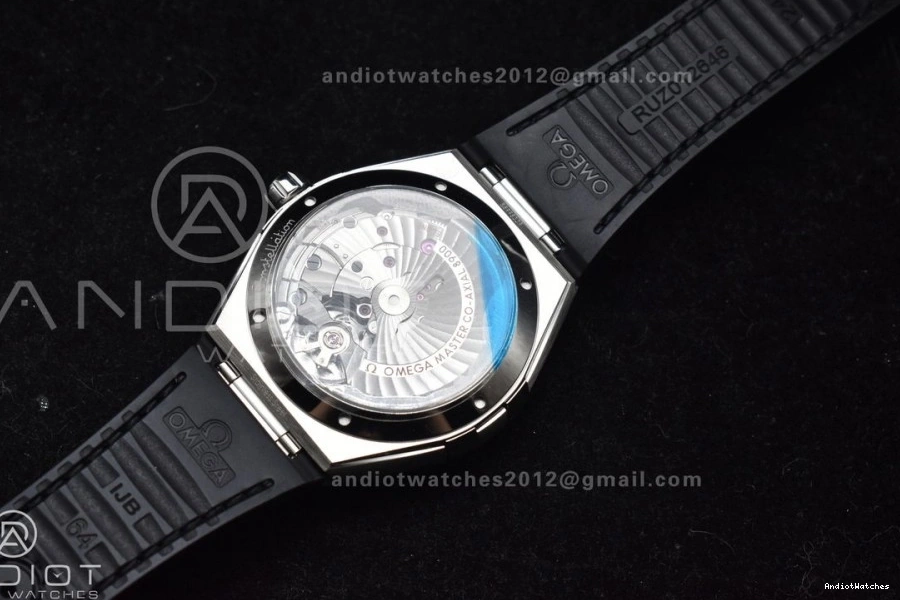 Black Gummy SS VSF 1:1 Strap Constellation 548 Super Edition Clone on Dial Compact A8900 Gray Best 1111